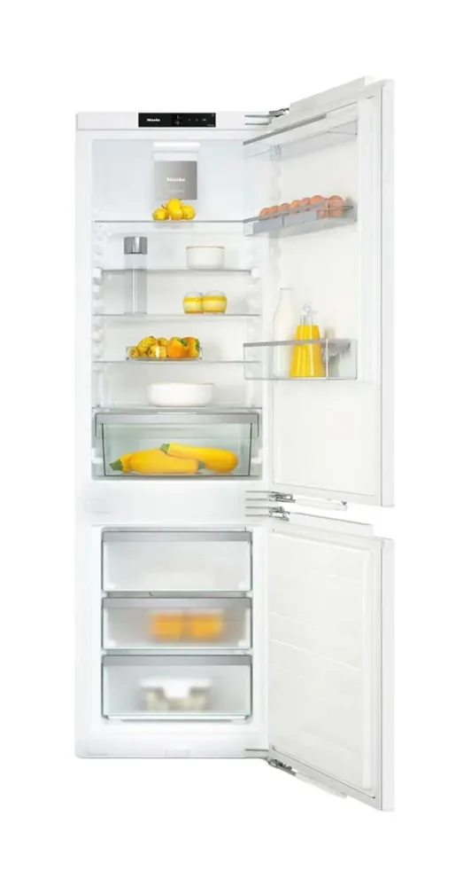 Miele KFN 7734 B RE Kühlschrank mit Gefrierfach vollintegriert – Einbaukühlschrank mit Gefrierfach 60 cm vollintegriert