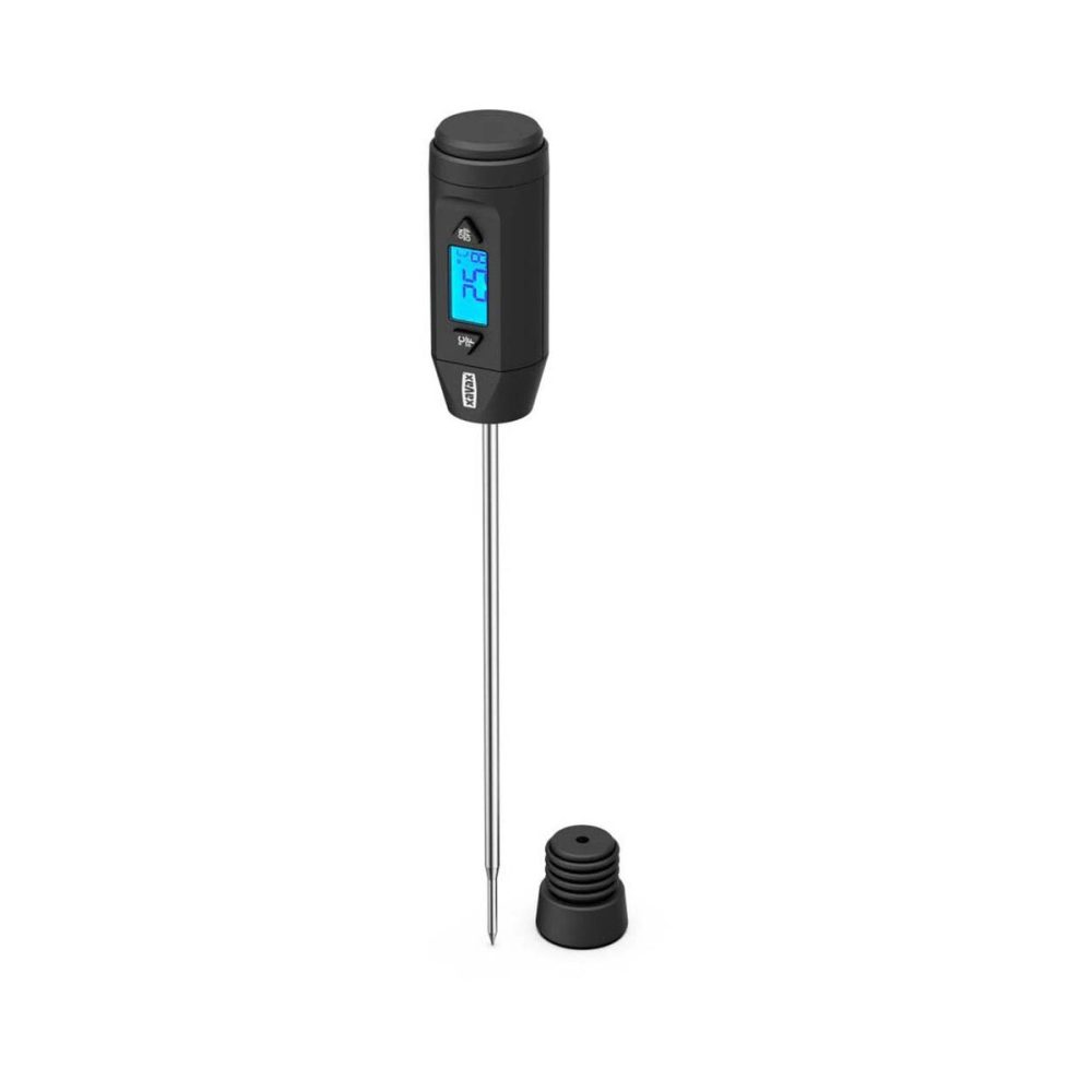 Xavax Digitales Multithermometer – Friteuse Zubehör – schwarz