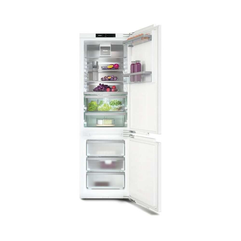Miele KFN7774B RE Kühlschrank mit Gefrierfach vollintegriert – Einbaukühlschrank mit Gefrierfach 60 cm vollintegriert