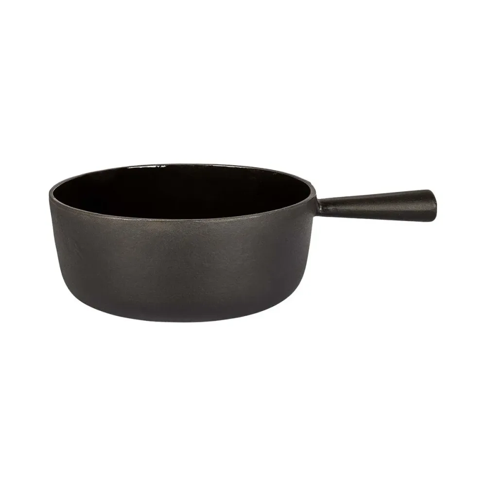 Stöckli - Caquelon für Käsefondue, 24cm, Black