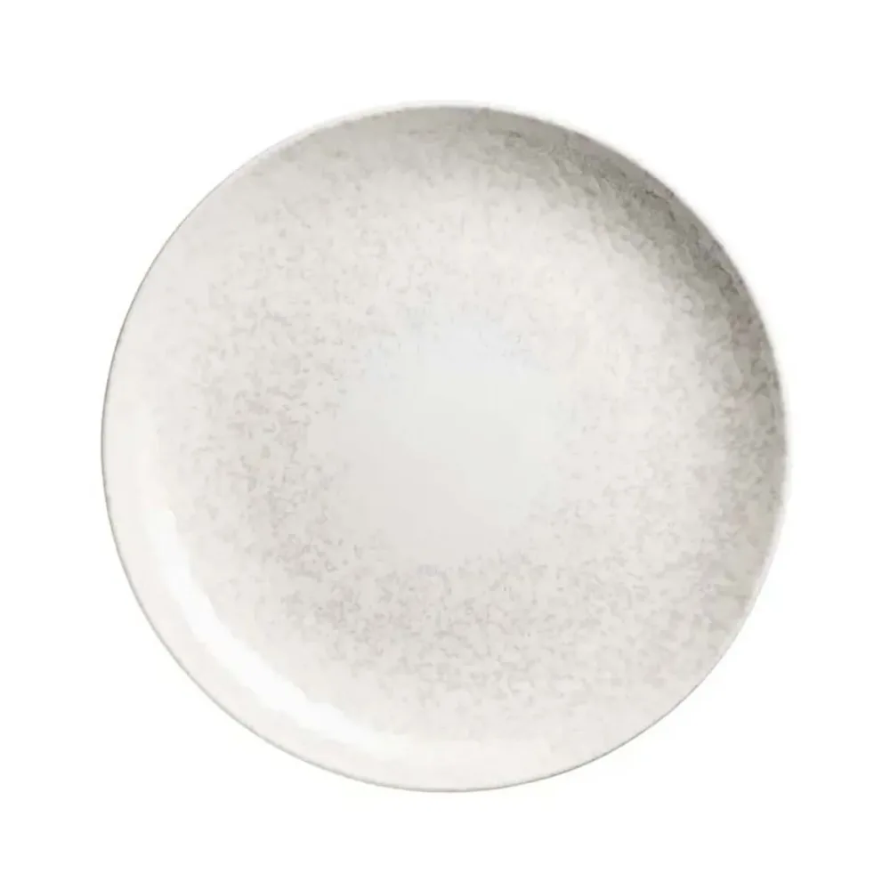 Gipfelstück Teller Set flach 4-tlg. 26,5 cm Alpenwiese Creme