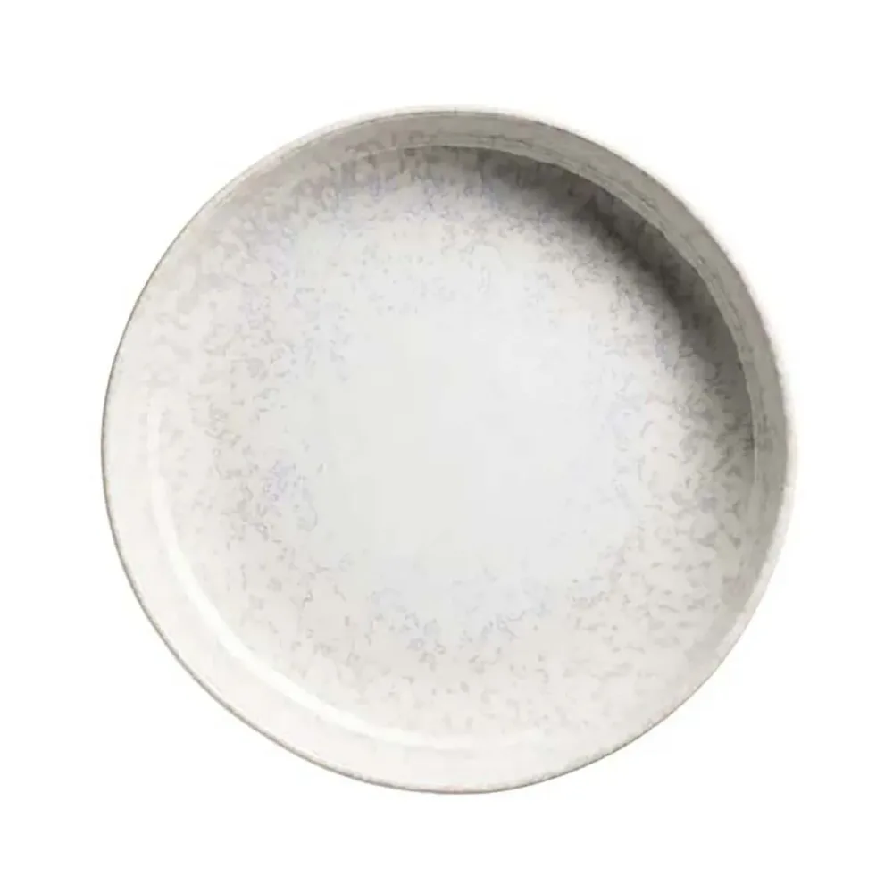 Gipfelstück Teller Set tief 4-tlg. 21 cm Alpenwiese Creme