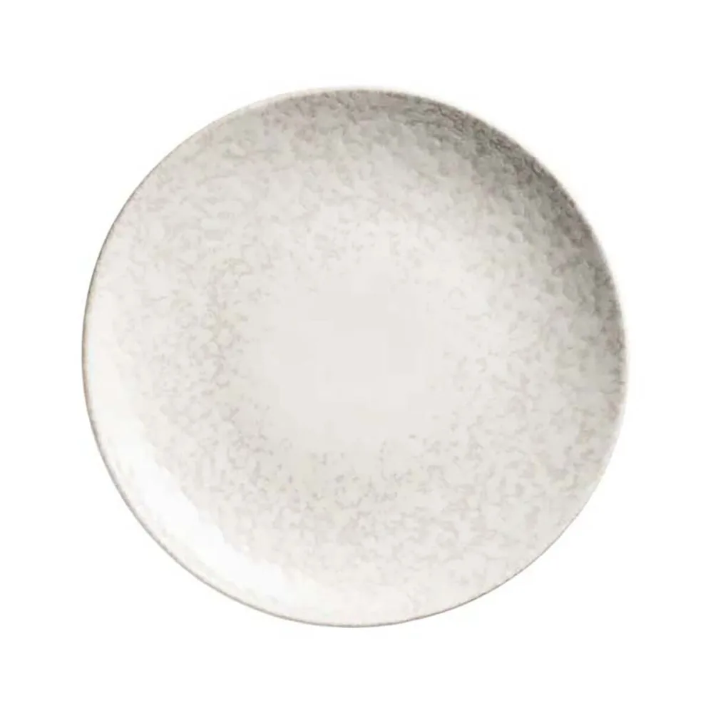 Gipfelstück Dessertteller Set 4-tlg. 22 cm Alpenwiese Creme