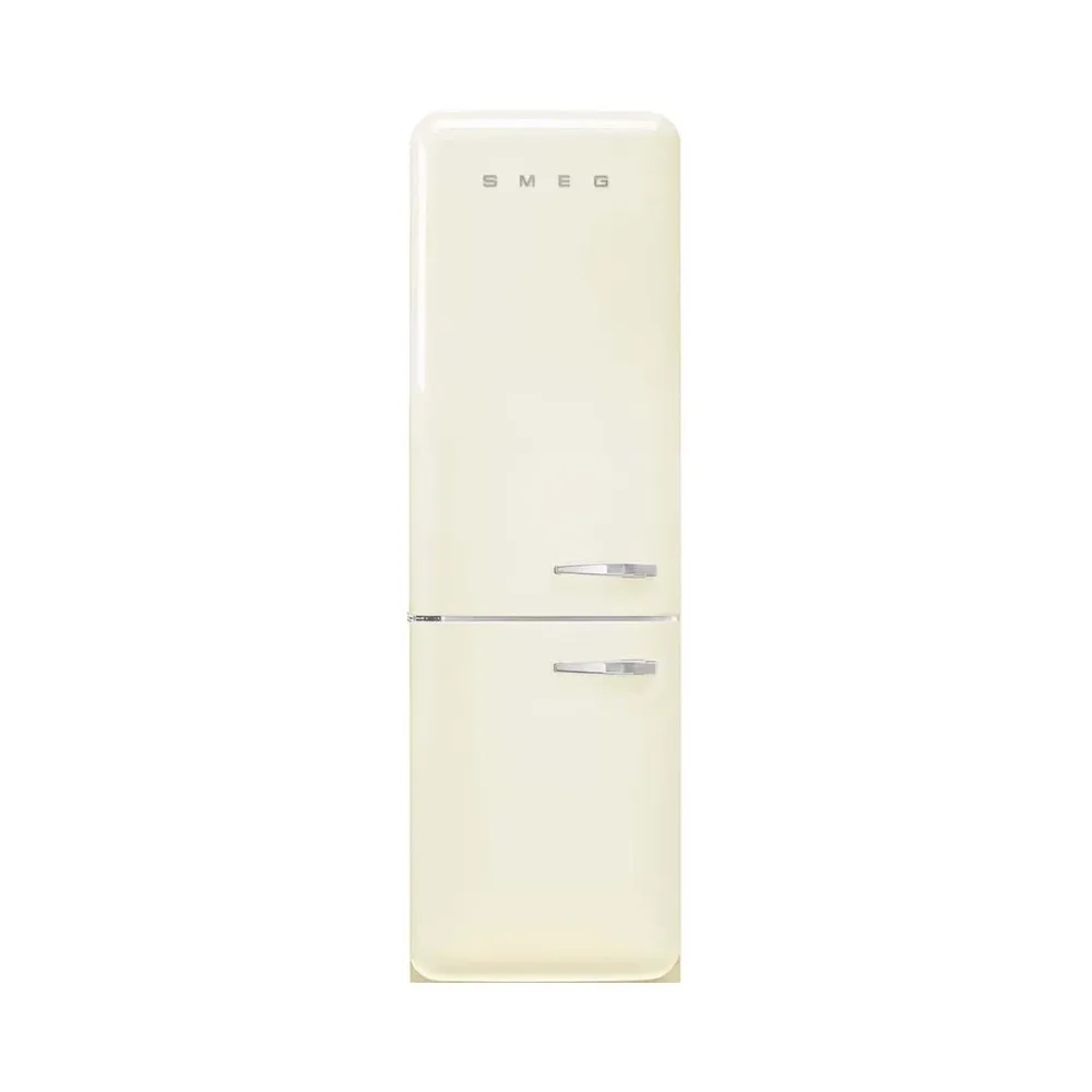 Smeg FAB32LCR6 Kühl-/Gefrierkombination – Kühlschrank mit Gefrierfach freistehend – creme