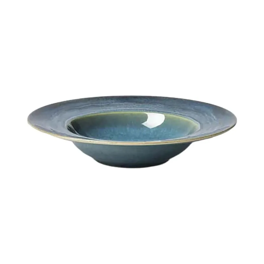 Gipfelstück Pastateller Set 4-tlg. 27 cm Tiefer See Blau