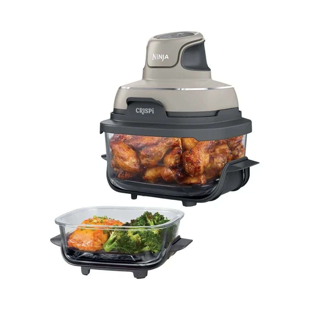Ninja FN101CHST Crispi 4-in-1 Beige Heissluftfriteuse – Airfryer - Friteuse
