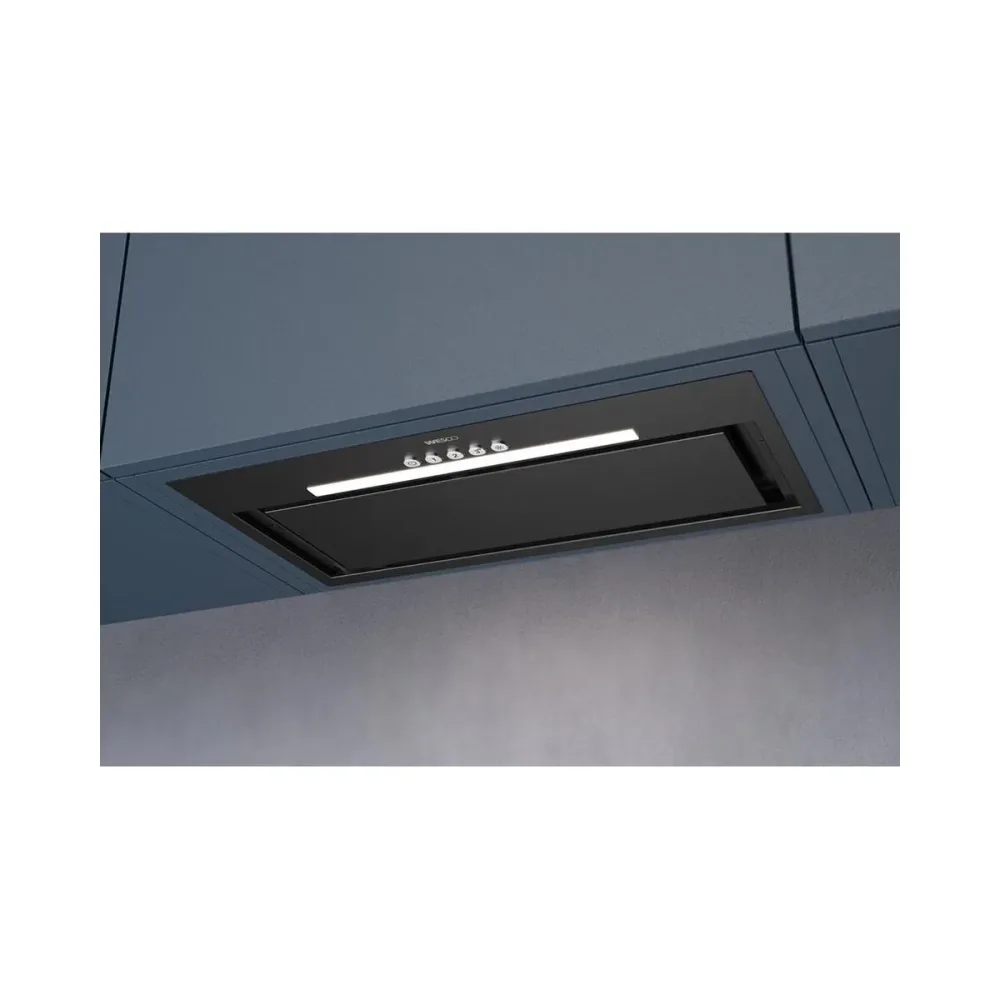 Wesco EVM 200-52 Schwarz Umluft Dunstabzug – Einbau Dunstabzug
