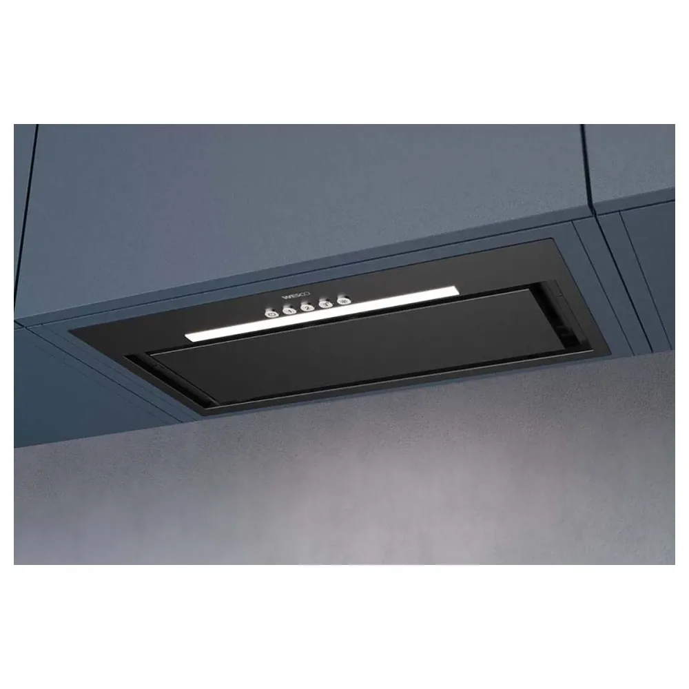 Wesco EVM 200-70 Schwarz Umluft Dunstabzug – Einbau Dunstabzug