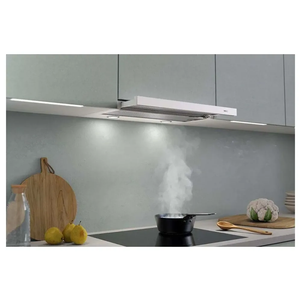 Wesco EVM 216-55 Weiss Abluft Dunstabzugshaube 55cm – Einbau Dunstabzug