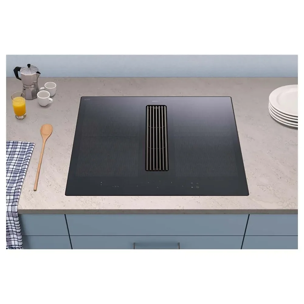 Wesco WKA 60 Piana Mini Abluft Kochfeld mit integriertem Dunstabzug