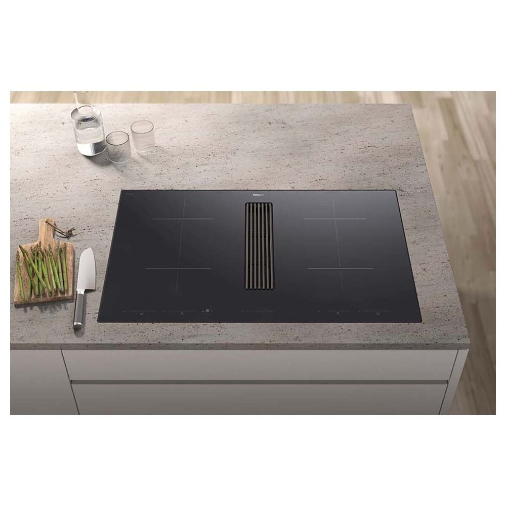 Wesco WKA 83 Piana Pro Abluft Kochfeld mit integriertem Dunstabzug