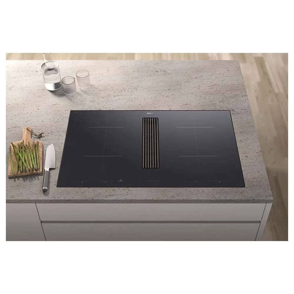 Wesco WKA 83 Piana Pro Abluft Kochfeld mit integriertem Dunstabzug