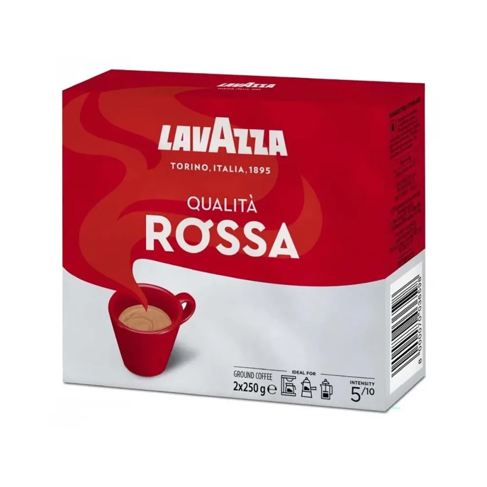 Lavazza Qualità Rossa 2x250 g Kaffee gemahlen – Kaffeebohnen