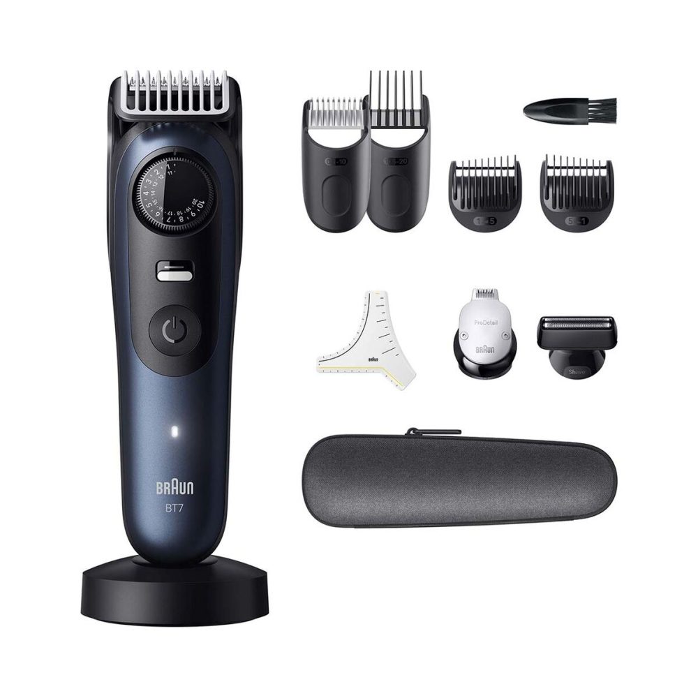 Braun BT7540 Bartschneider – Trimmer/Barttrimmer/Bartschneider – blau / schwarz