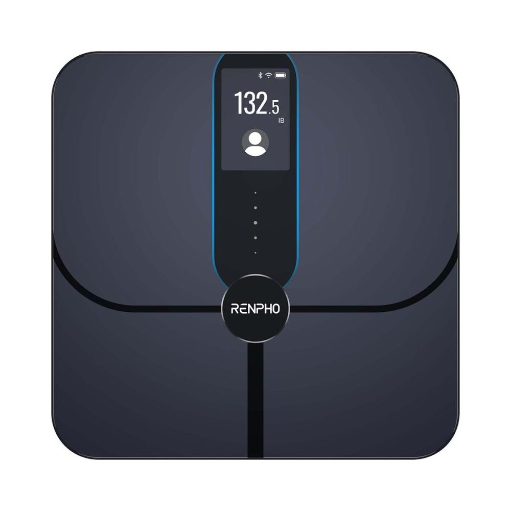 Renpho PEU-R-A031 Personenwaage – Körperanalysewaage/Körperfettwaage – blau / schwarz