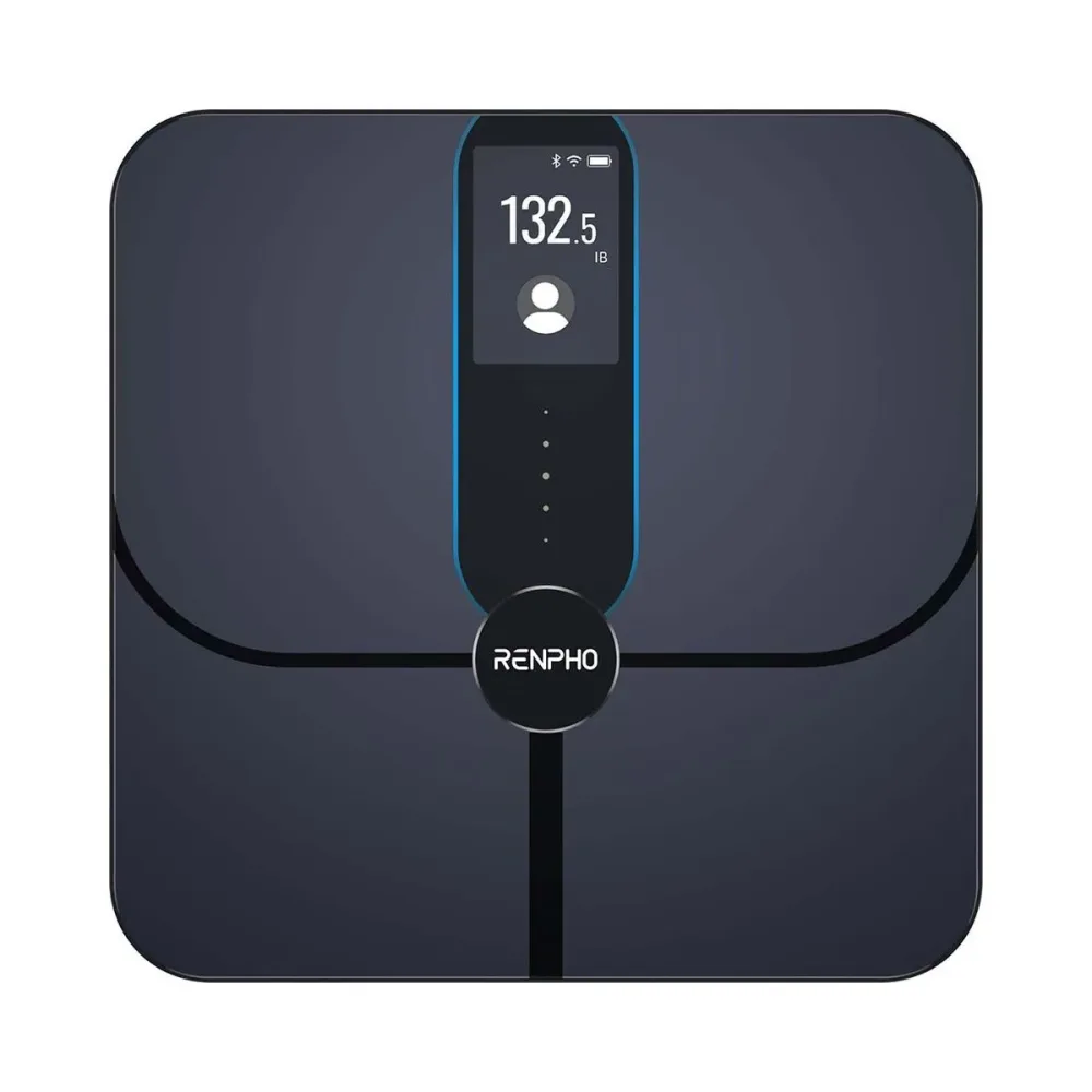 Renpho PEU-R-A031 Personenwaage – Körperanalysewaage/Körperfettwaage – blau / schwarz