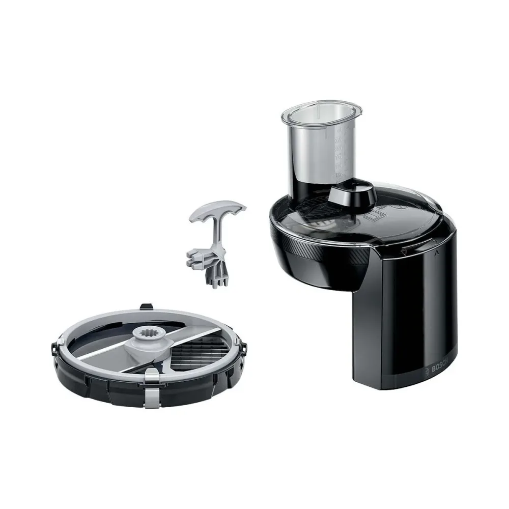 Bosch Serie 2 & 4 Würfelschneider – Küchenmaschine Zubehör – schwarz