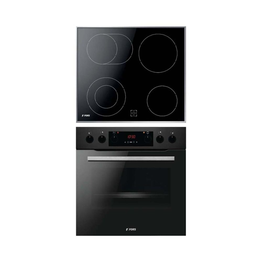 Fors FCHD 6042 N Einbau Herd 60cm – Einbau Herd 60 cm – schwarz