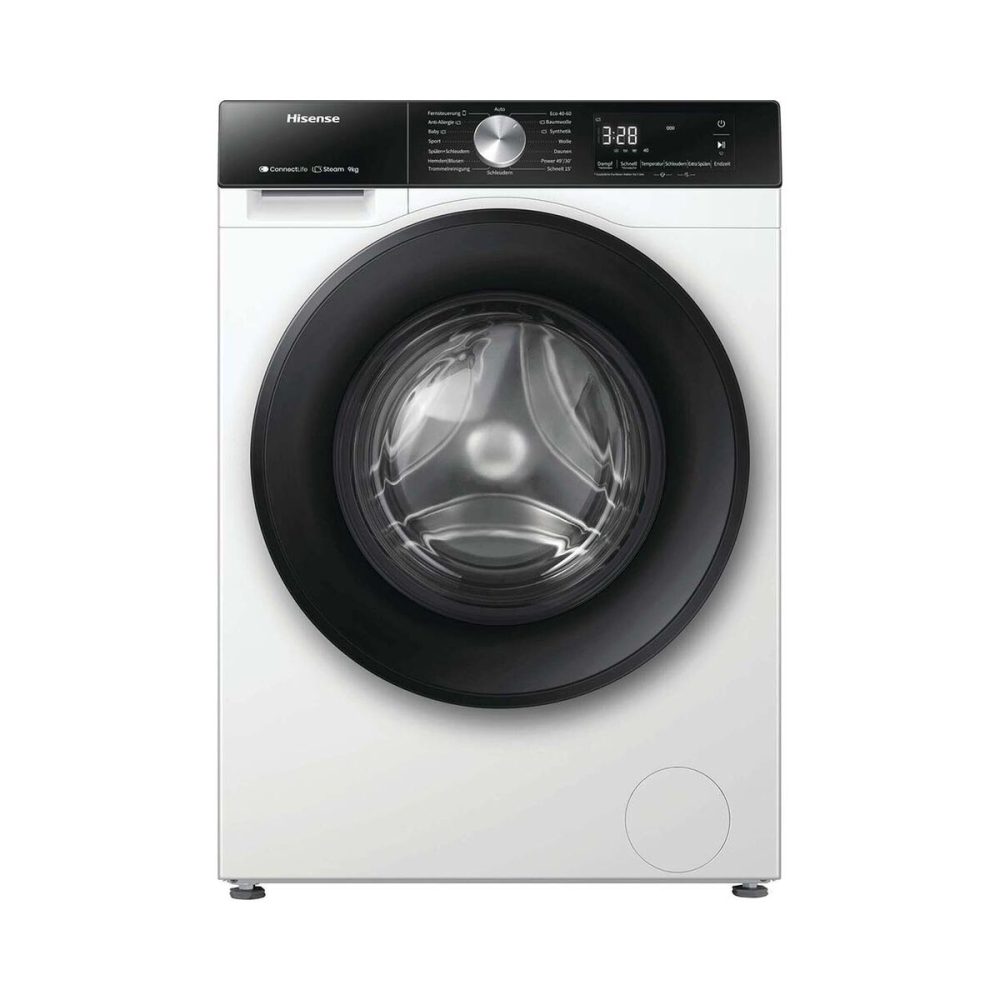 Hisense WF3S 9043BW3 Waschmaschine – Waschmaschine Frontlader – schwarz / weiss