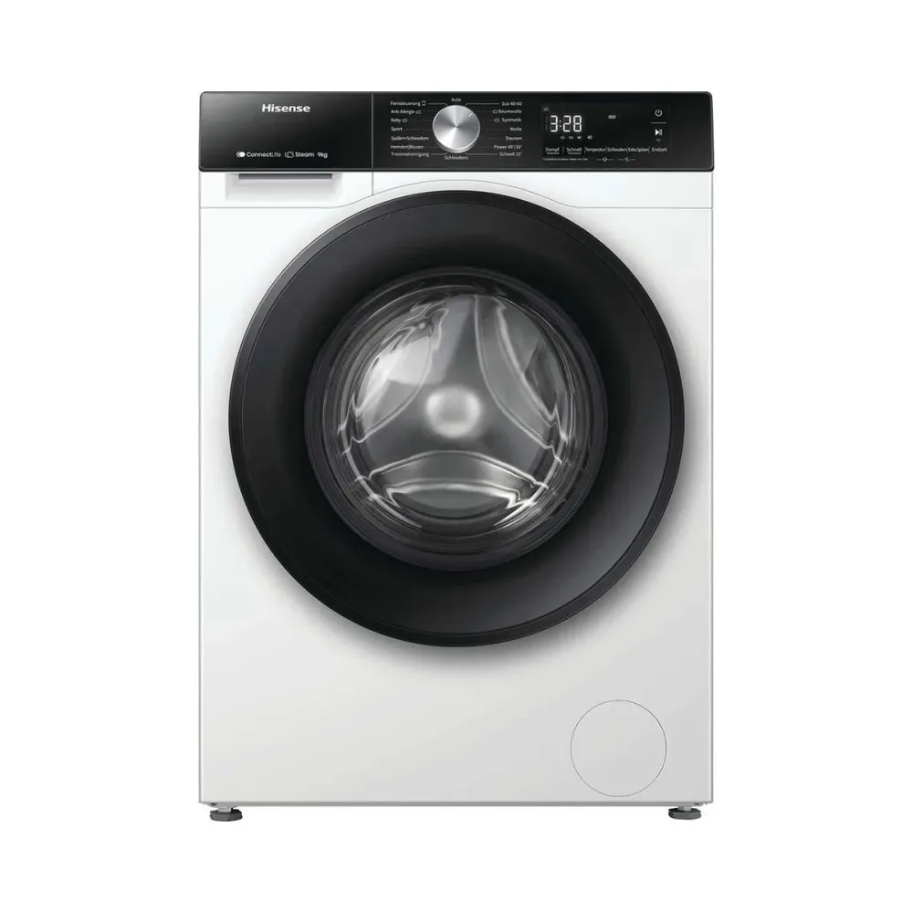 Hisense WF3S 9043BW3 Waschmaschine – Waschmaschine Frontlader – schwarz / weiss