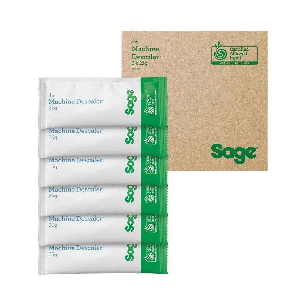Sage the Eco Machine Descaler 6er Entkalker – Kaffeemaschine Entkalker