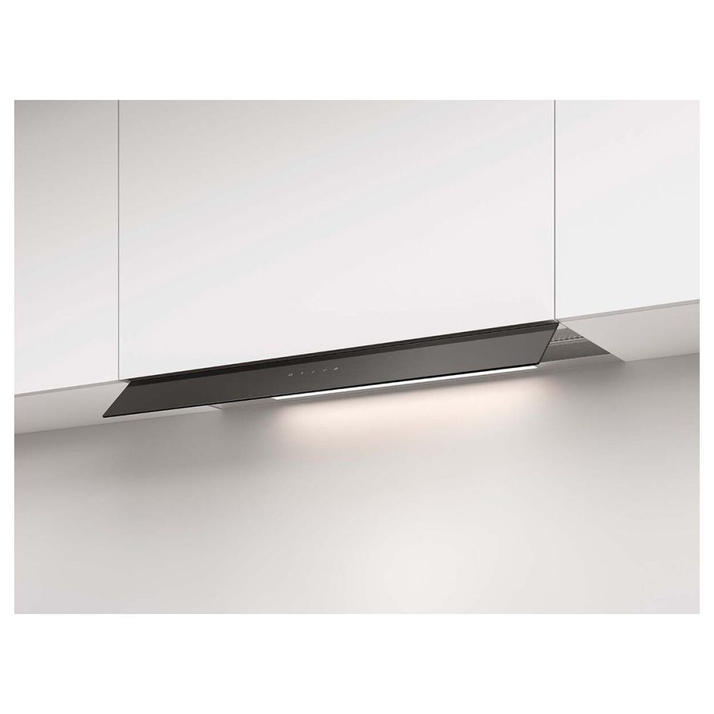V-ZUG AiroClearEinbau V600 S90 6107800000 Dunstabzugshaube 60cm – Einbau Dunstabzug – glas / schwarz