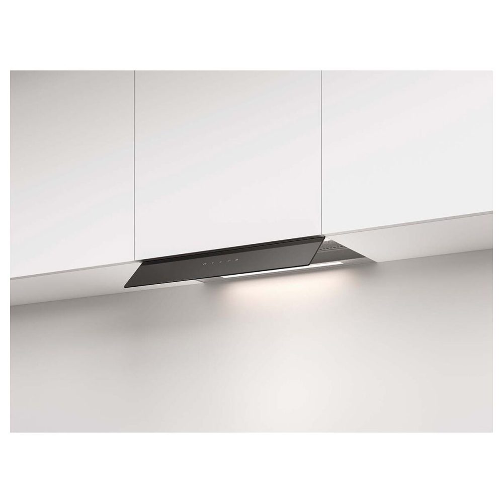 V-ZUG AiroClearEinbau V600 S55 6107600000 Dunstabzugshaube 55cm – Einbau Dunstabzug – glas / schwarz