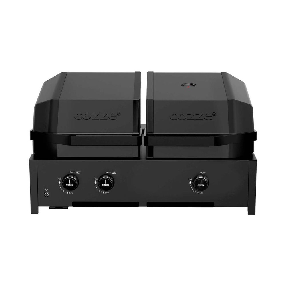 Cozze G-900 QUATTRO 4-in-1 Grill Gasgrill – schwarz