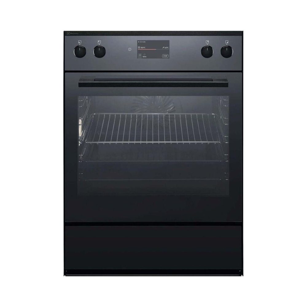 Electrolux EH7GL4XSP Einbau Herd 55cm – Einbau Herd 55 cm – schwarz spiegel