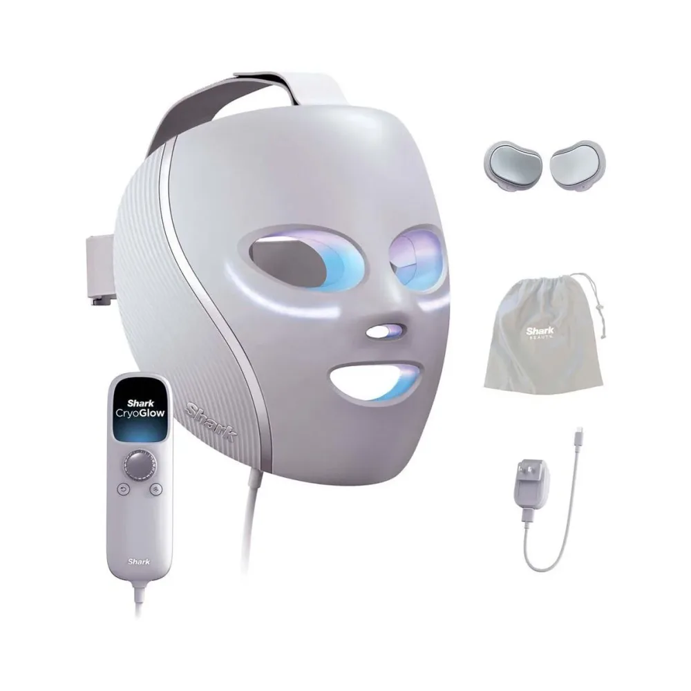 Shark -  CryoGlow LED-Mask, 1 Stück