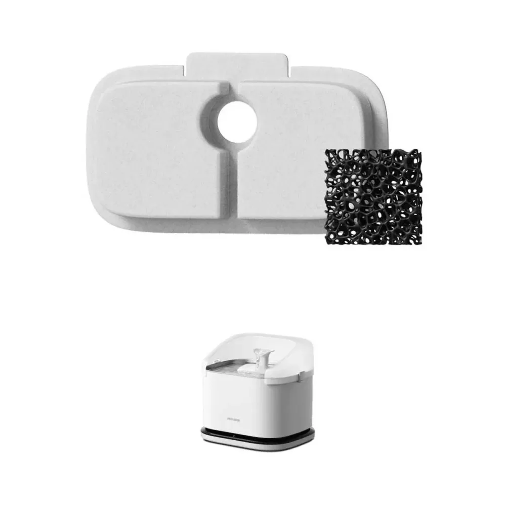 PETLIBRO Ersatzfilter Multi Cats Trinkbrunnen 4 Stück – Tierbedarf – weiss