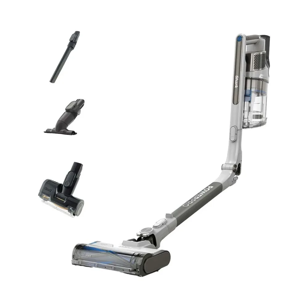 Shark IZ380CHT PowerPro Akkustaubsauger – Akku Staubsauger/Besenstaubsauger – grau