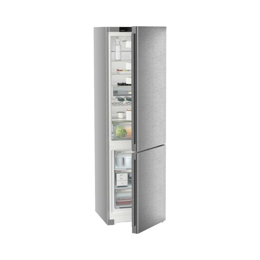 Liebherr CNsdb 5723-22 Kühlschrank mit Gefrierfach – Kühlschrank mit Gefrierfach freistehend – silber