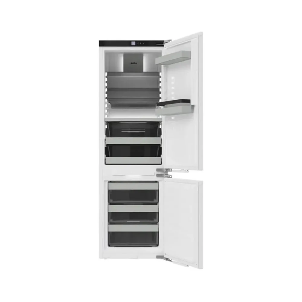 Bora C178KGS2 Kühlschrank mit Gefrierfach vollintegriert – Einbaukühlschrank mit Gefrierfach 60 cm vollintegriert