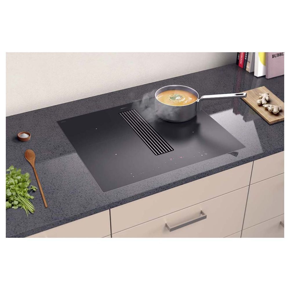 Wesco WKA 60 Piana Mini Abluft Kochfeld mit integriertem Dunstabzug