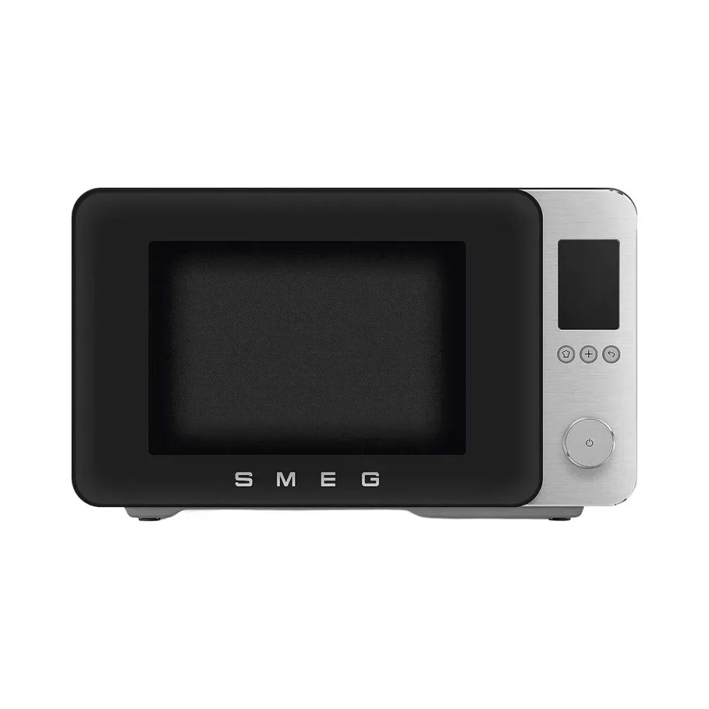 Smeg MOC02BLMEU 9-in-1 Mikrowelle/Airfry Mikrowelle freistehend – schwarz