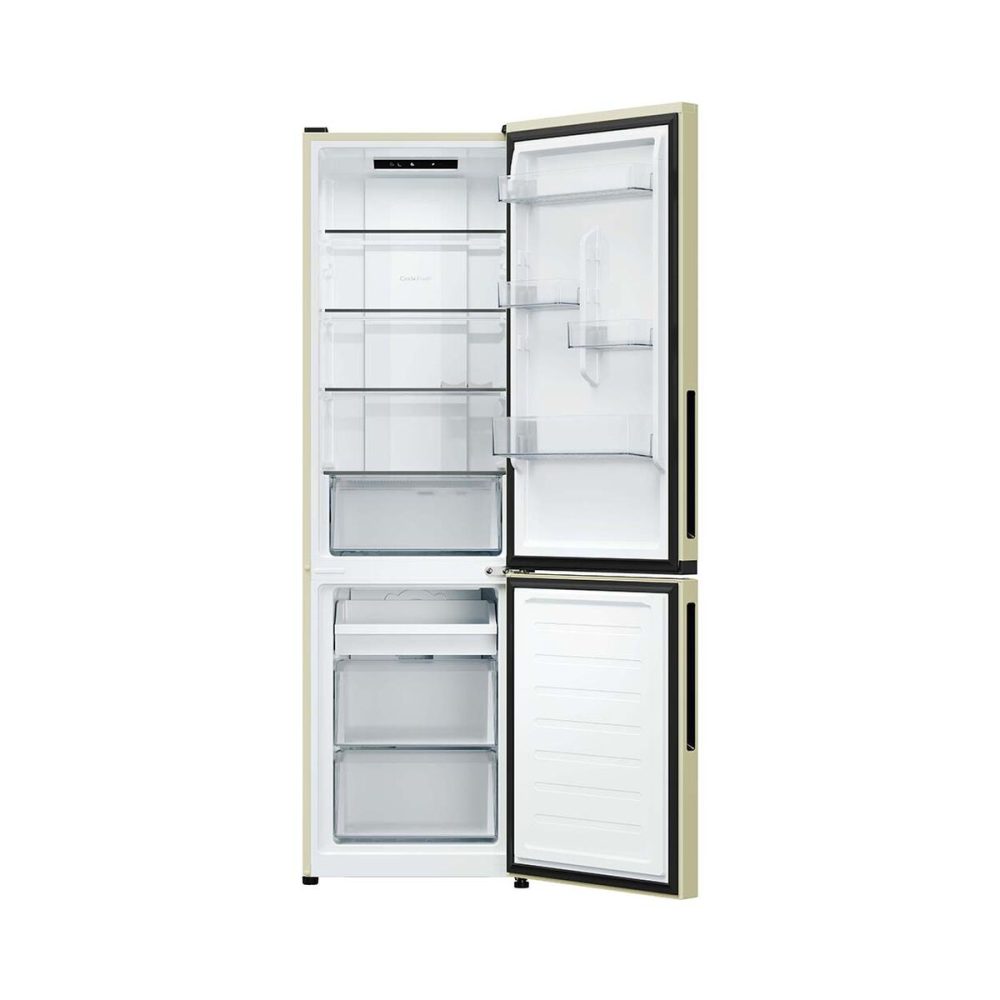 Candy CNCQ2T518EC Kühlschrank mit Gefrierfach – Kühlschrank mit Gefrierfach freistehend – cream