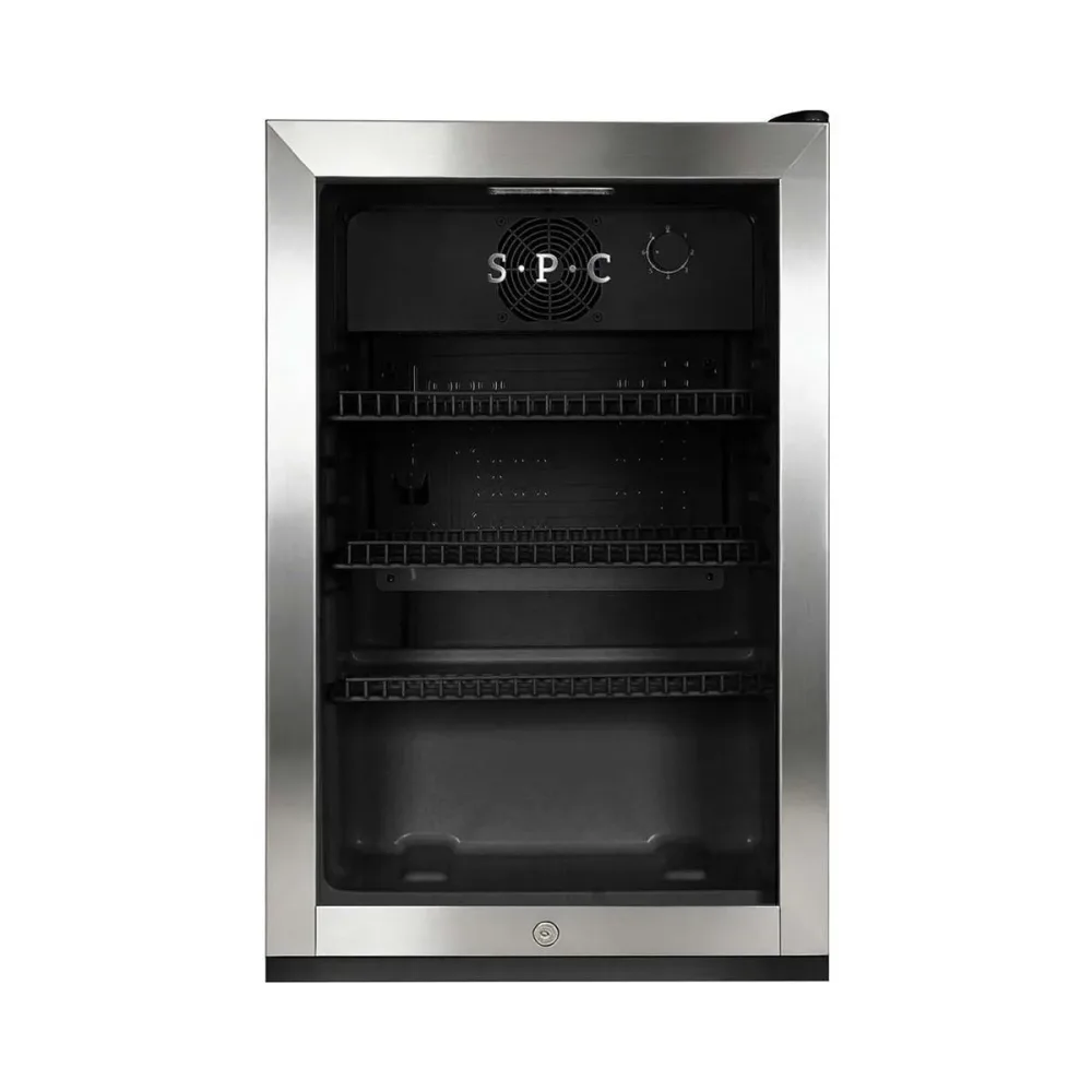SPC, Flaschenkühlschrank, SPC FKS118C INOX Flaschenkühlschrank,