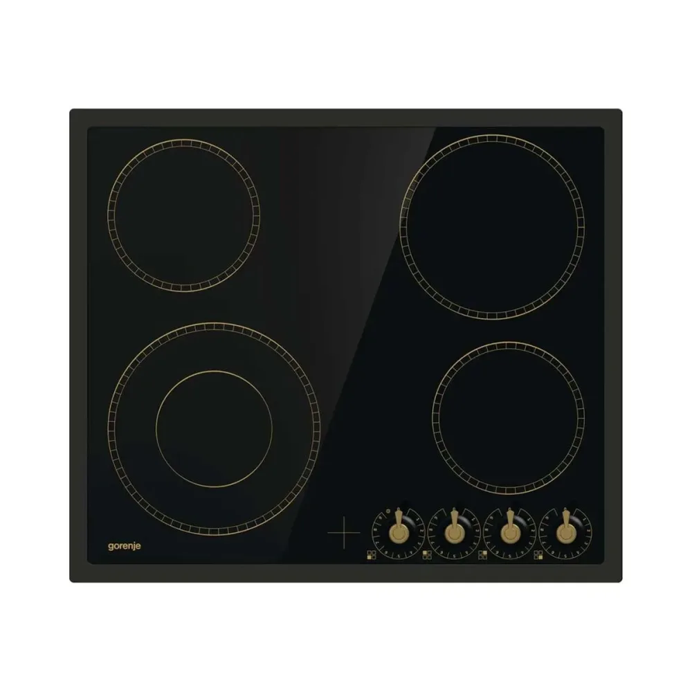 Gorenje EC642CLB Glaskeramik Kochfeld mit Touch-Display