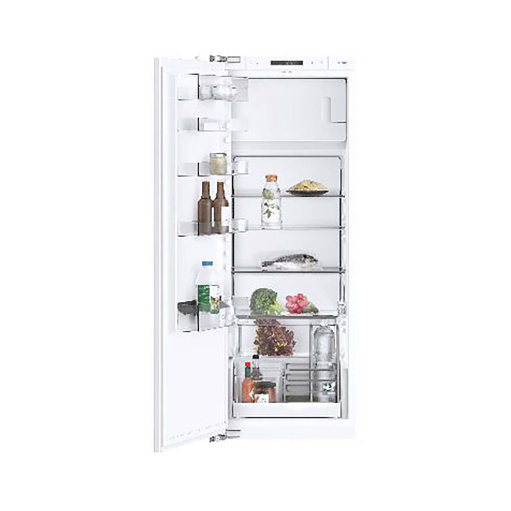 Sibir Grande Weiss Links Einbau Kühlschrank 55cm vollintegriert – Einbaukühlschrank 55 cm dekorfähig