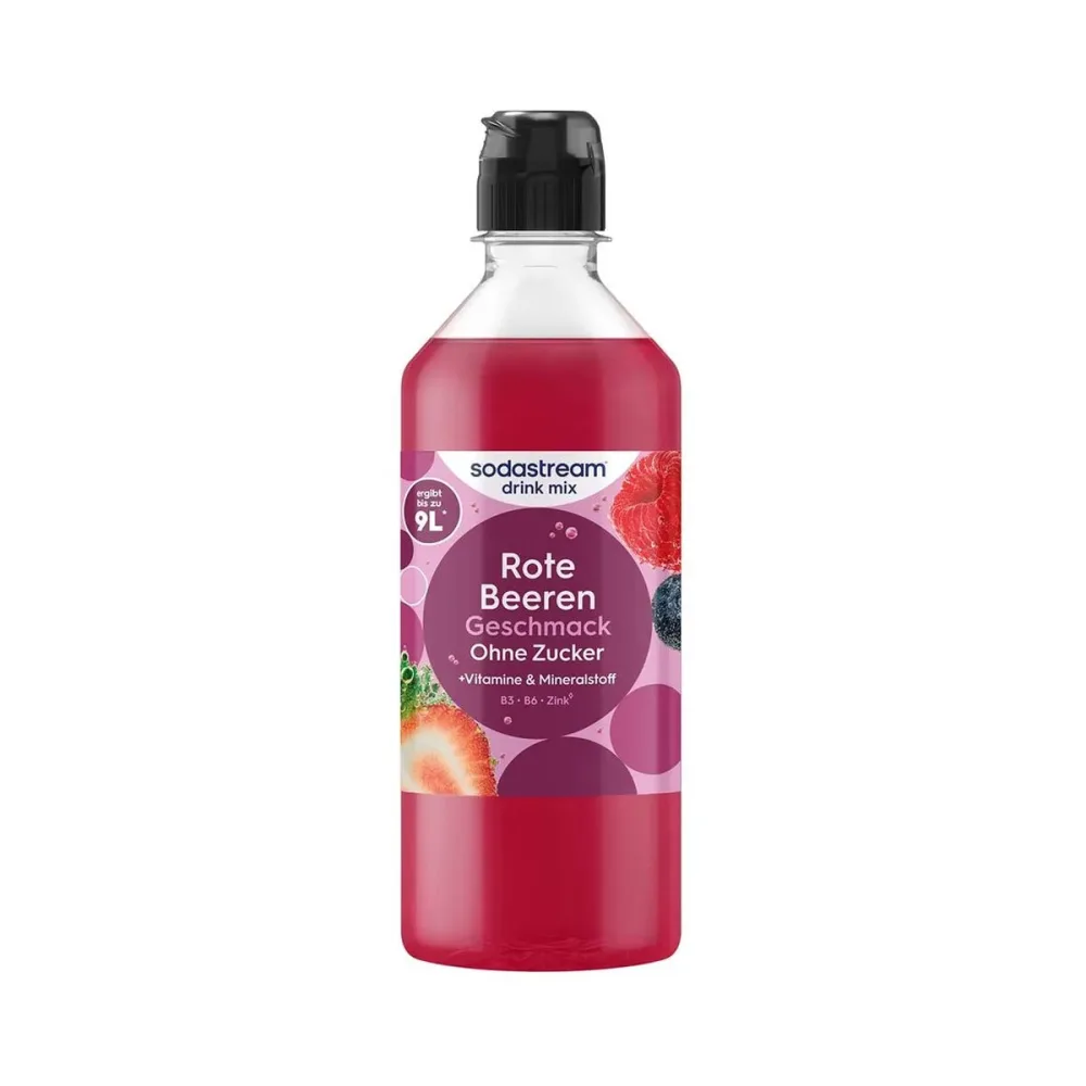 Sodastream Drink Mix Rote Beeren Zero Sugar 440ml Wassersprudler Sirup