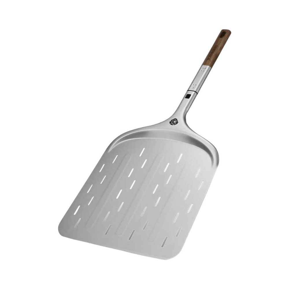 Burnhard Pizzaschieber [29 cm] – Grillzange/Grillbesteck – grau