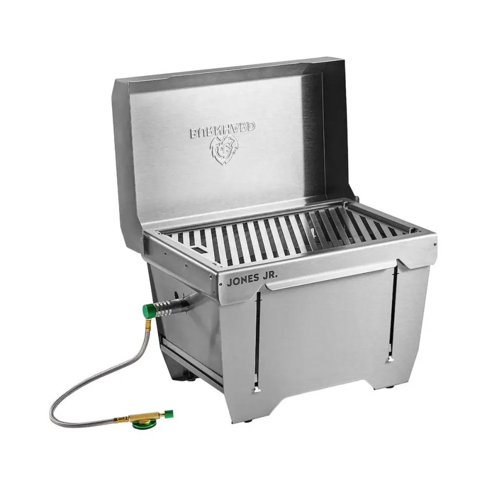 Burnhard JONES Jr. Campinggrill 1-Brenner – Gasgrill – edelstahl
