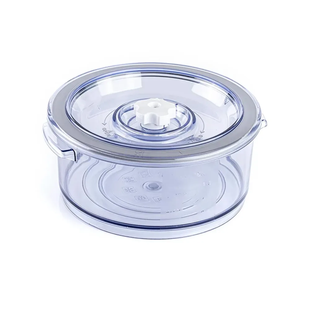 Rommelsbacher VCR 150 Vakuumbehälter rund 1.5 L – Vakuumiergerät Zubehör – transparent