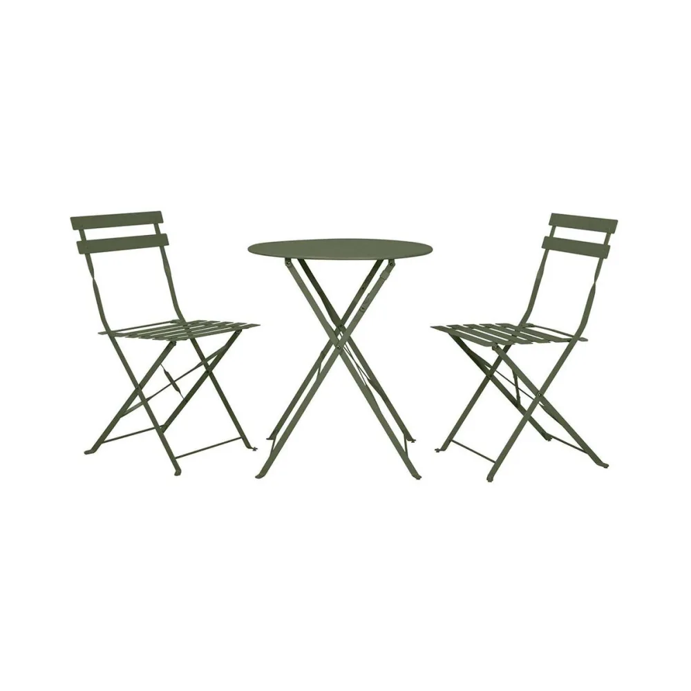 Schou SAM Bistro-Set 42x46x80cm Grün