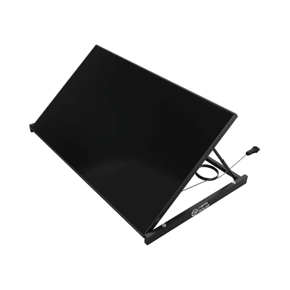 HEPA Solar DLX 440 Balkonkraftwerk Solarpanel – schwarz