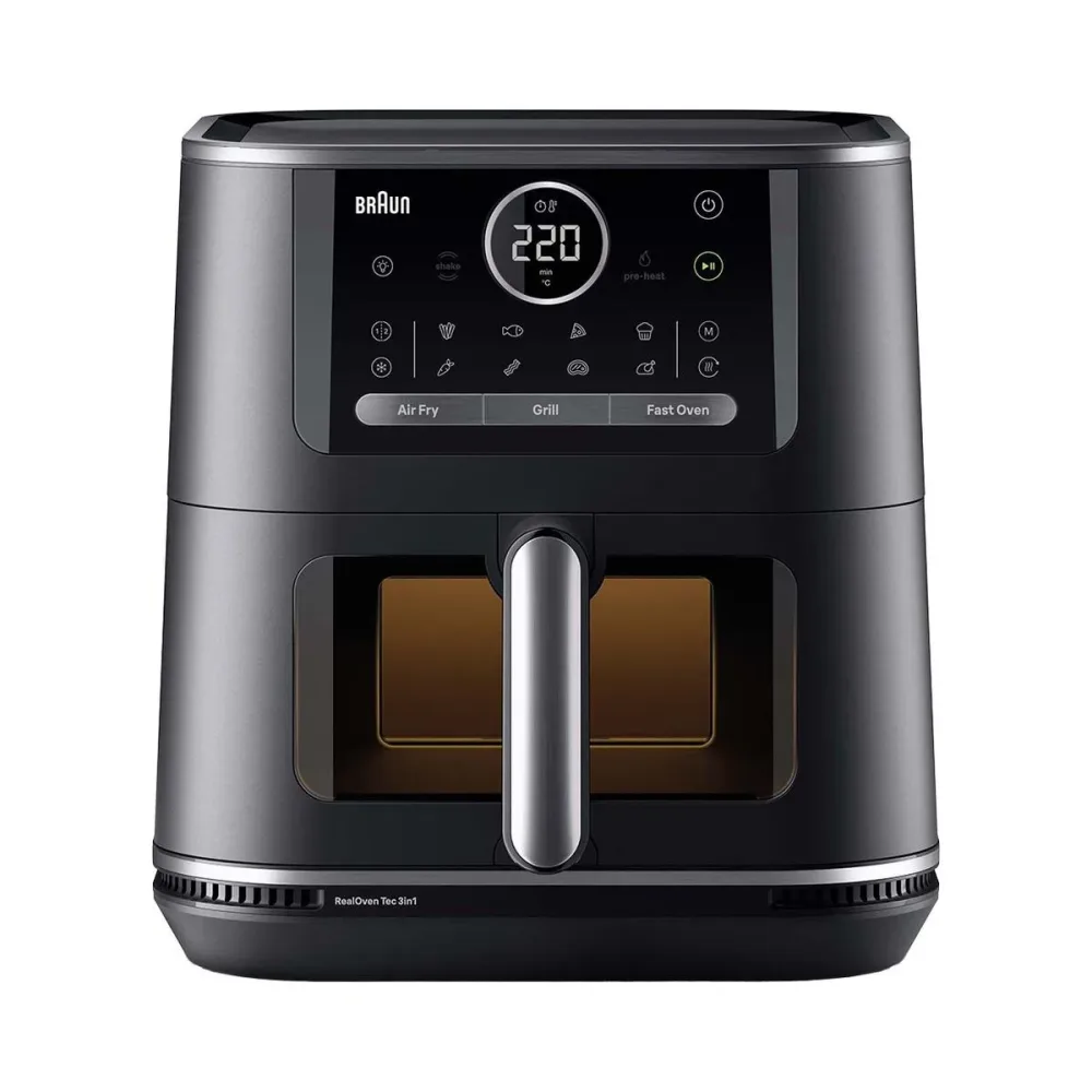 Braun MultiFry7 / HF7076BK Heissluftfritteuse – Airfryer - Friteuse – schwarz matt