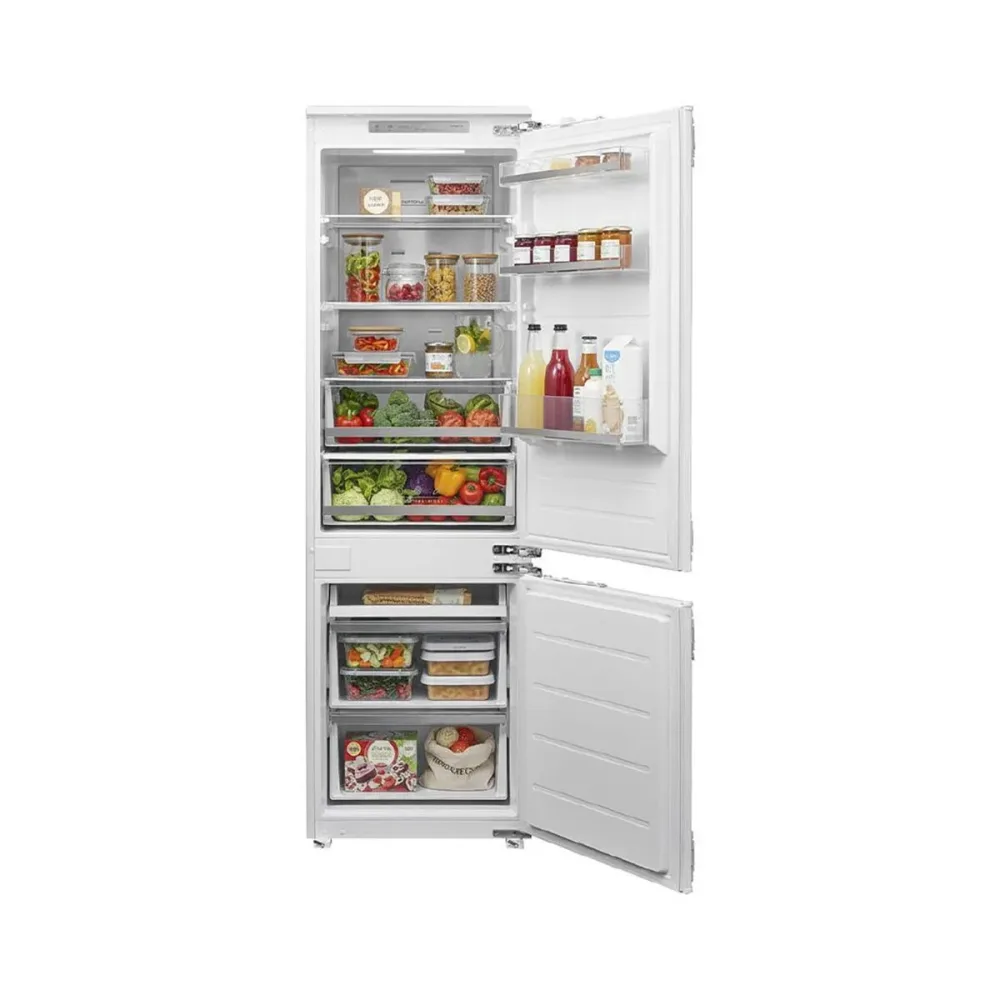 Kibernetik EKGS-351R Kühlschrank mit Gefrierfach vollintegriert – Einbaukühlschrank mit Gefrierfach 55 cm vollintegriert