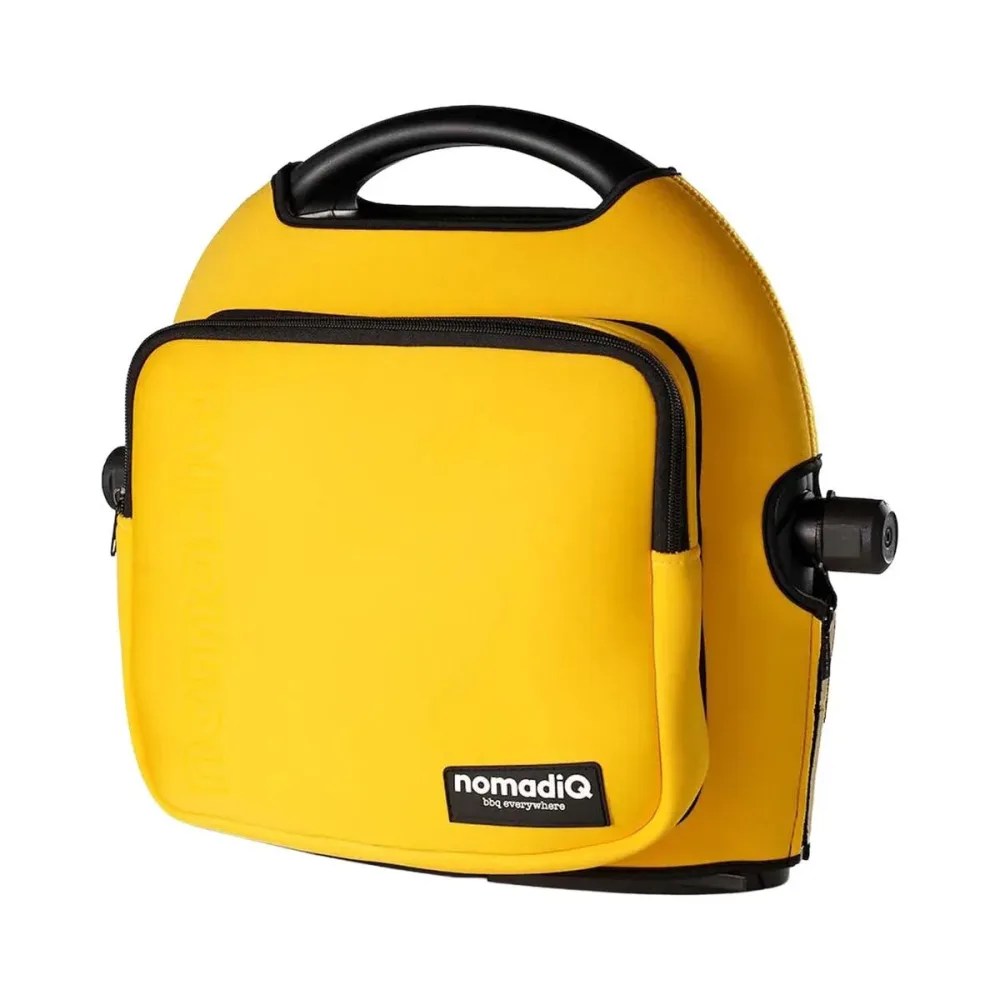 nomadiQ 39.2256.83BB Schutztasche – Grillabdeckung/Grill Abdeckhaube – gelb