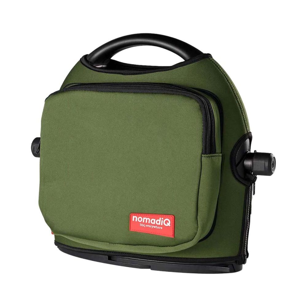 nomadiQ 39.2256.84BB Schutztasche – Grillabdeckung/Grill Abdeckhaube – grün